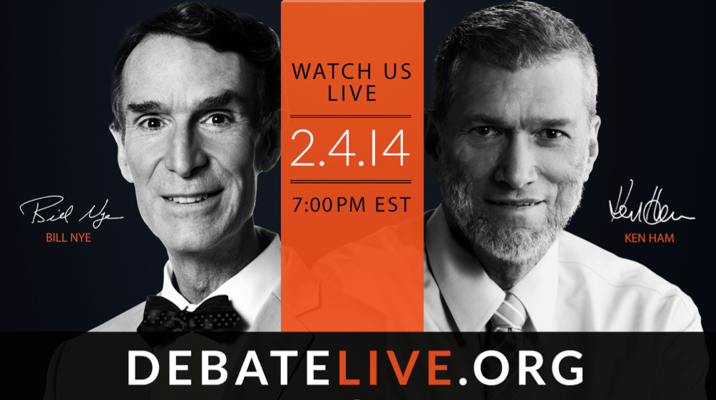 Watch Bill Nye the Science Guy Debate Creationist Tonight